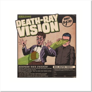 Death-Ray vision Posters and Art